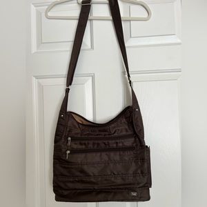 Lug cable car bag/ Brown / Gently used - Great condition still. Pet/Smoke free.